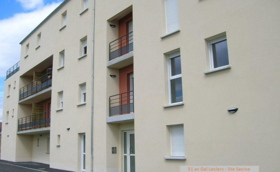 Appartement Type 3 - 61 m² - Ste Savine