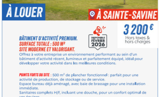 A LOUER LOCAL COMMERCIAL  - Sainte Savine