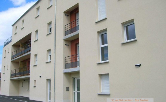 Appartement Type 3 - 61 m² - Ste Savine